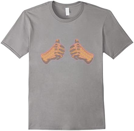Men's Knit Graffiti Yarn Bombing Crochet Knitter Hands T-shirt Art Medium Slate