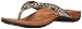 Vionic Womens Floriana Toe Post Natural Snake Thong Sandal - 8 M