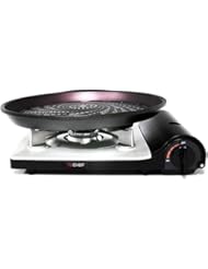 TeChef - Stovetop Korean BBQ Non-Stick Grill Pan with New Safe Teflon Select Non-Stick Coating (PFOA Free) (Set)