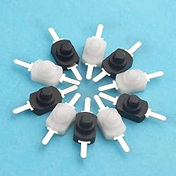 WMYCONGCONG 40 PCS Latching Push Button Switch Mini