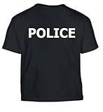 Police Black Duty Kids T-Shirt