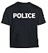 Police Black Duty Kids T-Shirt