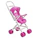 ReFaXi Mini Barbie Little Sister Kelly Baby Infant Stroller Carriage DIY Assemble New