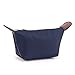 DOIOWN Women's Makeup Bag Cosmetic Bag Toiletry Bag Travel Make up Bag Beauty Bag Organizer Pouch 3-Pack (Blue)