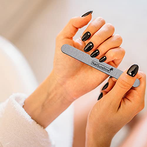 Nail Files and Buffers, 24 Pieces Manicure Tools Kit, Rectangular Nail