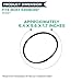 Crucial Vacuum Replacement Vacuum Belt – Compatible with Kenmore Part # 20-5218 – Fits Kenmore CB3, CB-3, Powermate Models – Bulk (2 Pack)