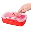 Sistema-New-Home-Kitchen-Storage-Organisation-Gift-Pack-18-Food-Storage-Containers-with-Lids-Lunch-Boxes-Meal-Prep-Containers-Pantry-Storage-Microwave-Food-Steamers-More-BPA-Free Sistema New Home Kitchen Storage & Organisation Gift Pack | 18 Containers | Lunch Boxes, Meal Prep Containers, Pantry…