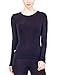 Icebreaker Merino 175 Women's Everyday Cold Weather Base Layer Thermal Long Sleeve Crewneck T-Shirt, Small, Black 1
