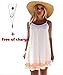FAPIZI ♥ Women Dress Women Backless Short Summer Beach Mini Dress Sundress (M, White)