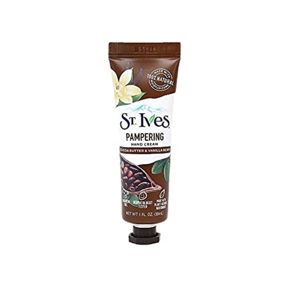 St Ives Hand Cream 30ml Pampering Cocoa Butter & Vanilla Beans