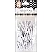 Canvas Corp CVS2143 1-Inch-by-.25-Inch Mini White Clothespins 25 Pieces