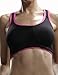 Yvette Medium Impact Racerback Compression Padded Workout Sports Bra #6033
