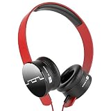 SOL REPUBLIC TRACKS ON-EAR HEADPHONE WITH V8 ENGINE (RED)
