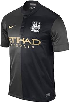 Amazon Co Jp マンチェスターシティ ユニフォーム ナイキ Nike レプリカ ジャージ 13 14 アウェイ ブラック メンズ 半袖 プレミアリーグ M 並行輸入品 スポーツ アウトドア