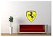 Large Ferrari Wall Sticker Logo 18