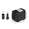 Decdeal-600LH-8W-Submersible-Water-Pump-for-Aquarium-Tabletop-Fountains-Pond-Water-Gardens-and-Hydroponic-Systems-with-2-Nozzles-AC220-240V Decdeal 600L/H 8W Submersible Water Pump for Aquarium Tabletop Fountains Pond Water Gardens and Hydroponic Systems with…