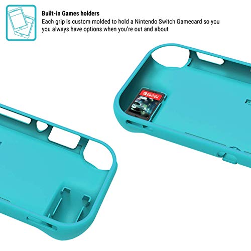 Orzly Grip Case for Nintendo Switch Lite Case with Comfort Padded