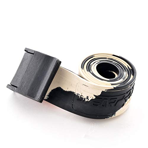 SpearPro Rubber Weightbelt w/Safety Buckle - White/Black