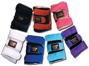 Tiger Paw Gymnastics Red Wrist Wraps | Adjustable Wrist Support | Wrist Injury Prevention - Small