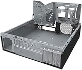CiT S506 Slim Desktop Case M-ATX Horizontal Vertical USB 3.0 Fan Black view 13