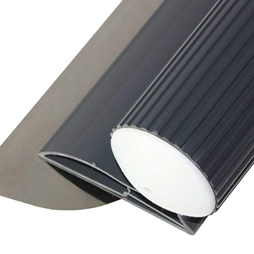 ALL-WALL Sheet-Rock Drywall Finishing Knife Skimming Blade for Smoothing and Floating - Professional Grade German INOX Stainless Steel - For Level 5 Finish (14" Blade)