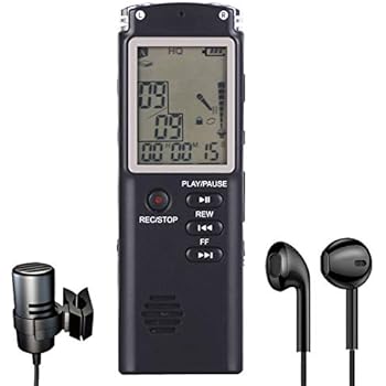 Amazon.com: KerLiTar K-R02 Digital Voice Recorder 16GB with Playback