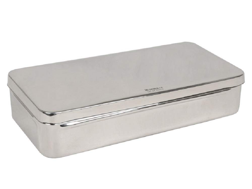 GIMA S.p.A 26671 Stainless Steel Box with Handle, 30 cm x 15 cm x 6 cm
