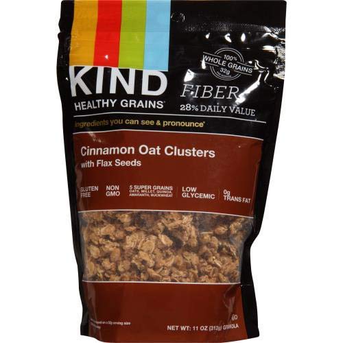 CINNAMON OAT CLUSTERS WITH FLAX SEEDS (PACK OF 2)