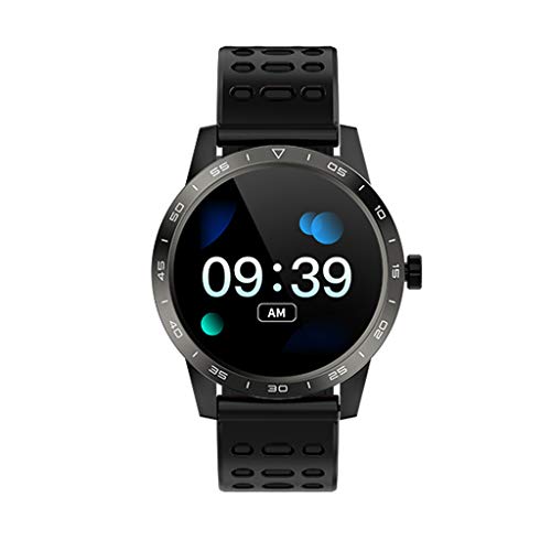Sunward Waterproof Sport Smart Watch Blood Pressure Heart Rate Monitor for iOS Android,Smart Pedometer for Kids, Women and Men (Black)