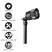 Sterno Home Paradise Low Voltage LED Micro Spot Light,Adjustable, Black