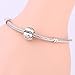 Soulbeads Authentic Sterling Silver Charm Clip Lock Stopper Beads for Charms Bracelet