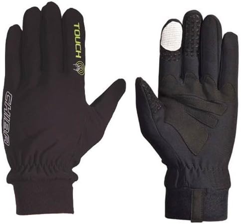 Chiba Thermofleece Touch Gloves-Black-Small by Chiba Gloves