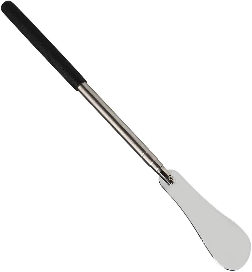 Amazon Co Jp くつべら 靴べら ロング 高品質伸縮式 携帯便利 妊娠中の女 高齢者 腰痛者 玄関周りのおしゃれに ホーム キッチン