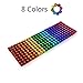 LiKee 8 Colors 5MM 216 Pieces Magnetic Sculpture Magnet Building Blocks Fidget Gadget Toys for Stress Relief, Office and Home Desk Decor, Cool Gadget for Adult,Man,Women