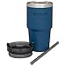 Stanley Adventure Reusable Vacuum Quencher Tumbler with Straw, Leak Proof Lid, Insulated Cup, Maintains Heat for 4 Hours, Cold for 5 hours, and Ice for 30 Hours - 20oz