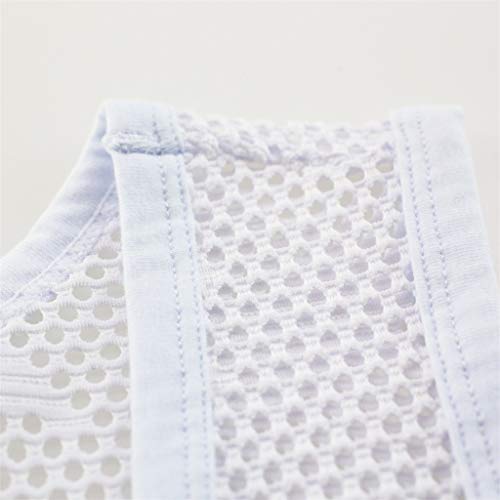 Appoi Men's Vest Underwear Fishnet See Through Muscle Workout Mesh Tees Clubwear Tank Top Vest (White, L)