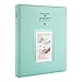 CAIUL 128 Pockets Photo Album Compatible with Fujifilm Instax Mini 12 11 7s 8 8+ 9 25 26 50s 70 90 Film, Polaroid PIC-300 Z2300 Film, Ice Blue