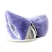 E-TING Cat Fox Fur Ear Hair Clip Anime Cosplay Costume Light Purple with White