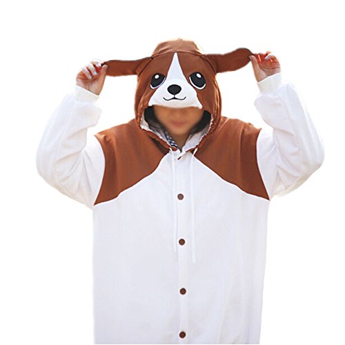 WOTOGOLD Animal Cosplay Costume Unisex Adult Beagle Pajamas