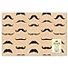 Mustache Gift Wrap Paper - 2 Sheets