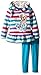 Disney Girls' Elsa Striped Fleece Hoodie and Legging Set