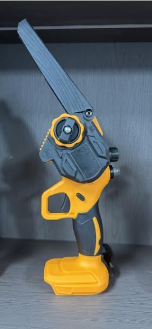 Mini Chainsaw Accessories-Yellow Chainsaw Body Only Work for Angseen Mini Chainsaw