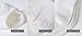 Epeius Infants Baby Girls/Boys Eyelet Ruffles Ribbed Cuff Socks 3 Pair Pack for 6-18 Months,White