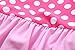 Attraco Baby Girls One Piece Skirt Swimsuit Toddler Swimwear Polka Dot Ruffle