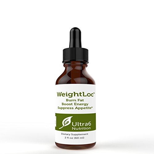 Weightloc Drops by Ultra6 Nutrition - Concentrated Liquid Energy -- Enhance Mood and Suppress Appetite