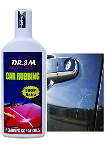 DR3M Car & Bike Scratch Remover Advanced Formula Rubbing Compound,use All Colours (Not for Dent & Deep Scratches)- 100gms+30gm Extra.
