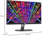 Dell S2421NX 24" Full HD 1080p 75Hz IPS Monitor 4ms AMD FreeSync 2x HDMI view 2