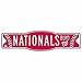MLB Washington Nationals 4.5-by-17 Sign