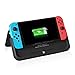 Compatible with Nintendo Switch, Portable Battery Pack Power Bank High Capacity 10000mAh Smart Charging Extended Protective hard leather CASE kit cover with USB output