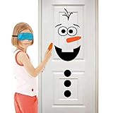 MORDUN Christmas Party Games & Decorations | Pin the Nose on the Snowman DIY Sticker | Activity for Kids Families Group Classroom Holiday Celebration